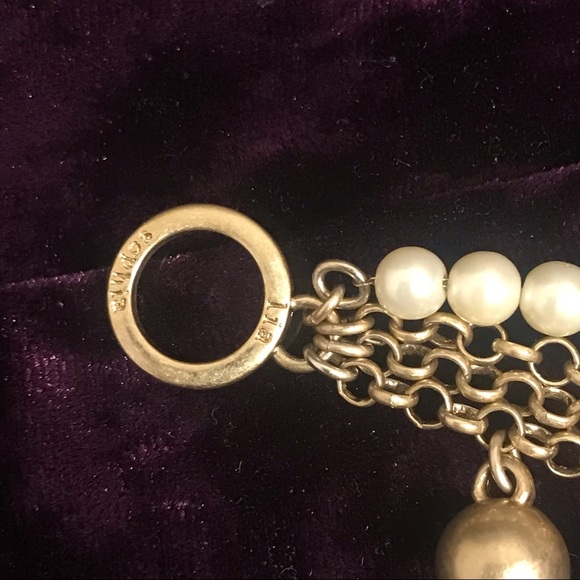 Lia Sophia Rose & Pearl Gold Bracelet - Picture 5 of 7